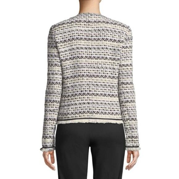 Lafayette 148 Tweed Benji Jscket Sz 10 - Picture 2 of 9